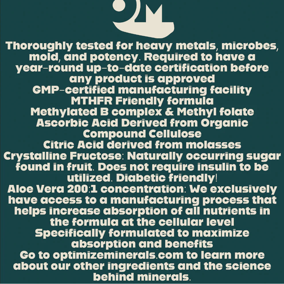 OPTIMIZED MINERALS™️