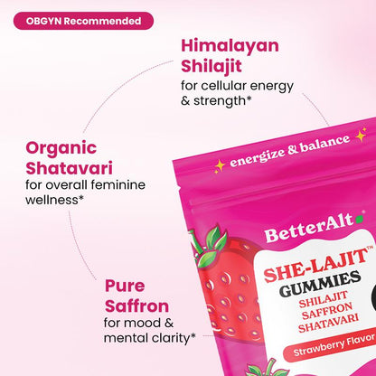 SHE-Lajit Gummies for Women