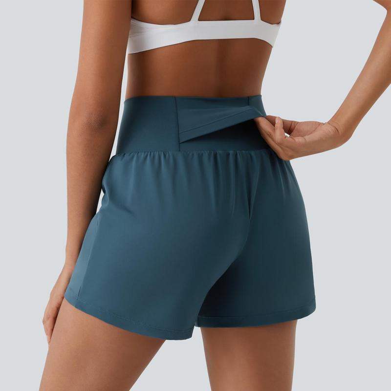 High Waisted Yoga Shorts Set