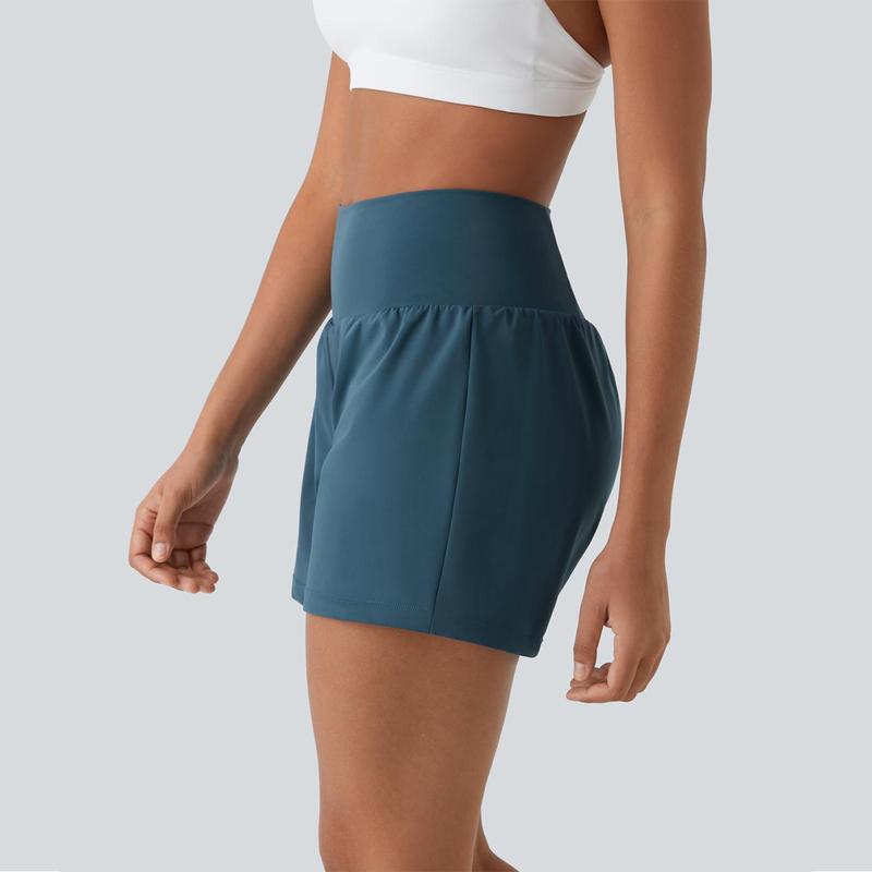 High Waisted Yoga Shorts Set