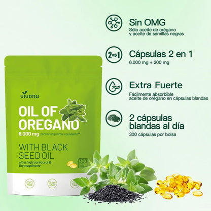 Oil Of Oregano Softgels - 300 Capsules