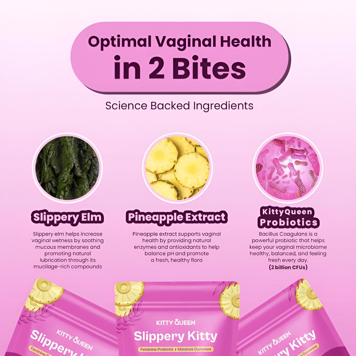 Feminine Probiotic & Moisture Gummies