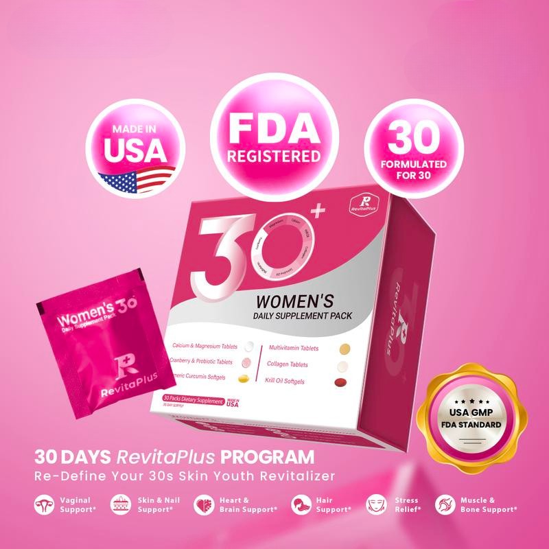 Paquete Diario de Suplementos para Mujeres