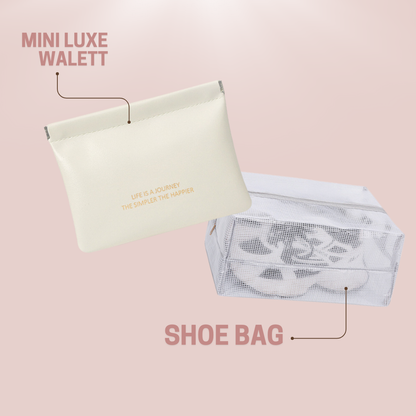 Free Shoe Bag + Shoulder Strap