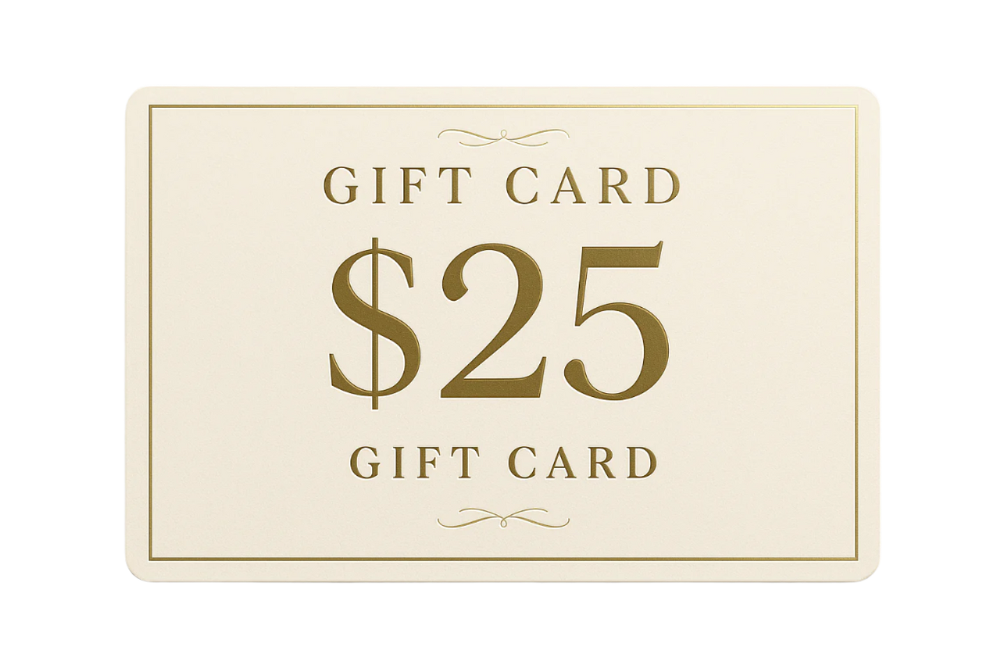 a clean image of a $25 gift card