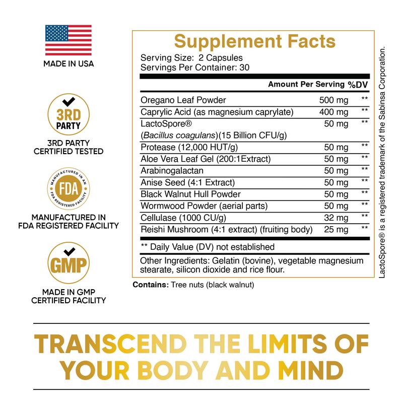 Candida Cleanse - Gut and Colon Support