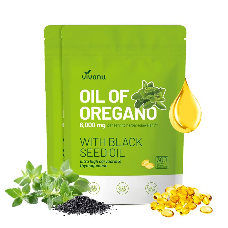Oil Of Oregano Softgels - 300 Capsules