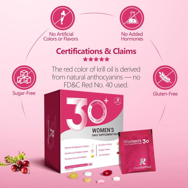 Paquete Diario de Suplementos para Mujeres